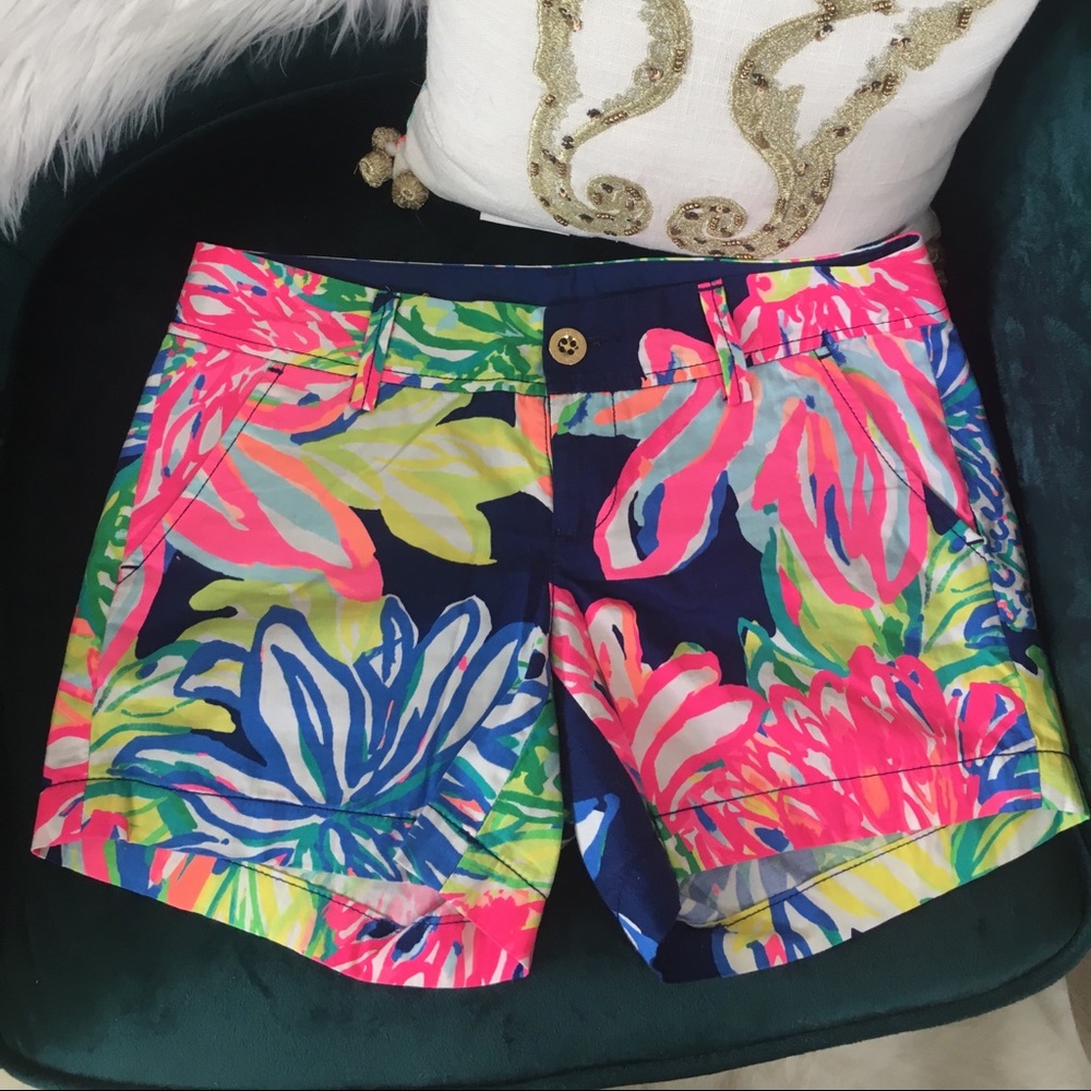 Lilly Pulitzer 5“ Callahan short Travelers Palm